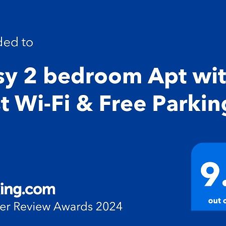 Luxury 2 Bed Apt With Free Wi-Fi & Parking Manchester Exterior photo